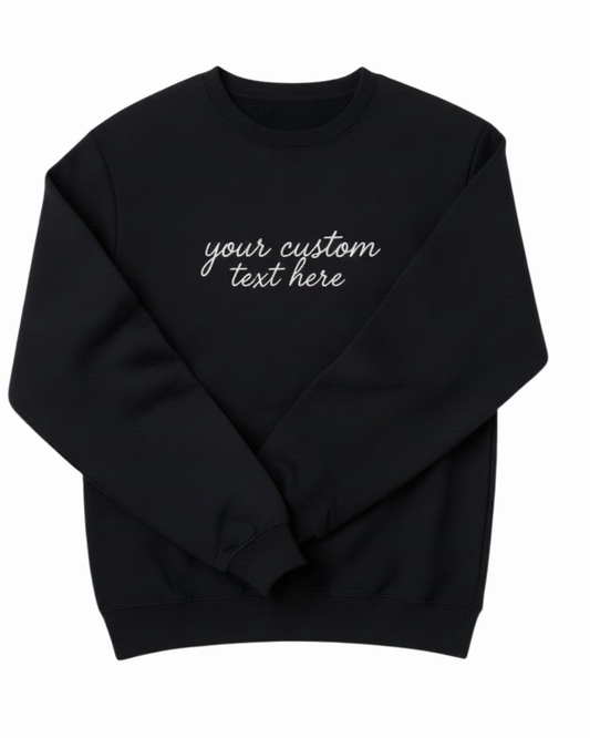 Womens Sweatshirt - Black